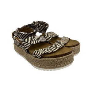 Steve Madden Kimmie Platform Sandal, Women's Size 7 M, Multi